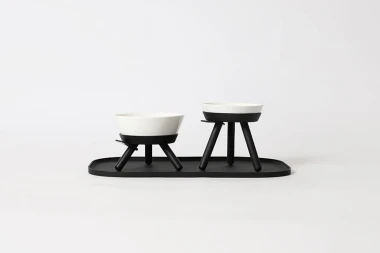 Oreo Table TB - Stolik Czarny Stalowy