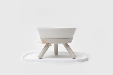 Oreo Table SW - Stolik Biały Stalowy Niski